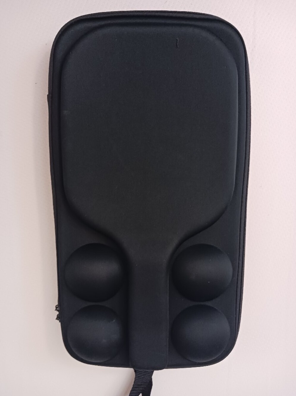 Pickleball Paddle Semi Hard Case Cover Lightweight with Handle Fits 2
